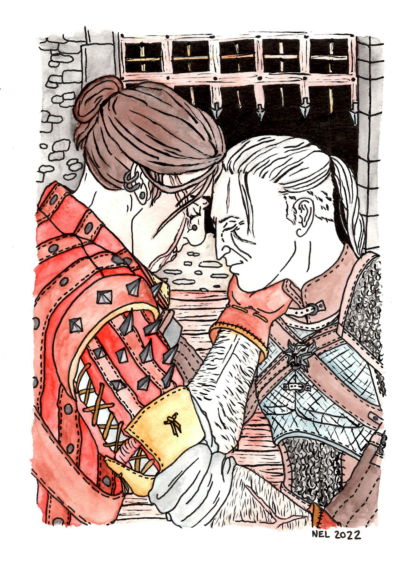 Come Home Safe - Watercolour and Ink